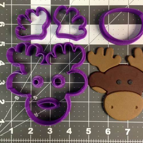 Moose Cookie Cutter Set