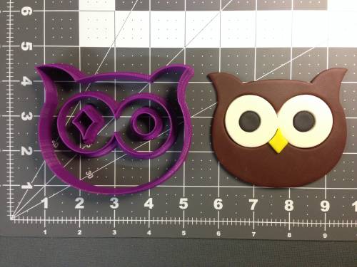 Owl Face Cookie Cutter Set