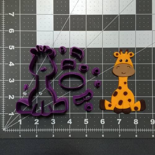 Baby Giraffe 266-B899 Cookie Cutter Set (4 inch)