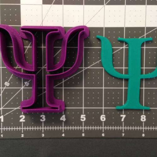 Greek Letter Psi Cookie Cutter
