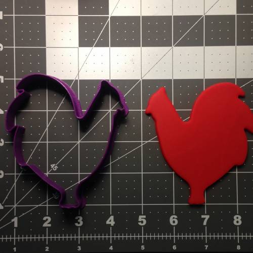Rooster 101 Cookie Cutter
