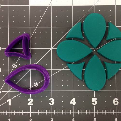 Geometric Flower Design Set