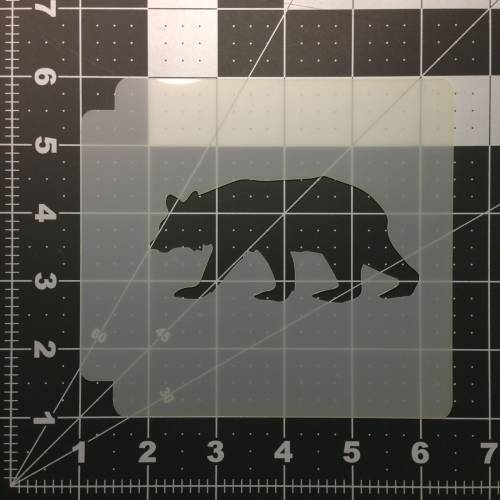 Baby Bear Stencil 100
