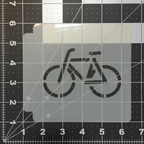 Bike Stencil 100