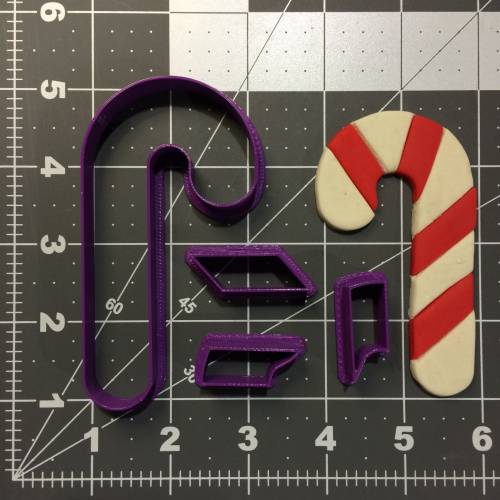Candy Cane Cookie Cutter Set