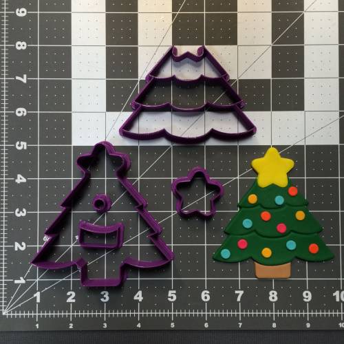 Christmas Tree 104 Cookie Cutter Set