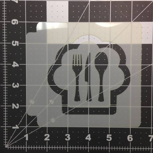 Kitchen Cupcake Stencil 100