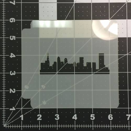 Skyline Stencil 100