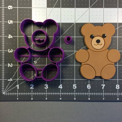 Teddy Bear 100 Cookie Cutter Set