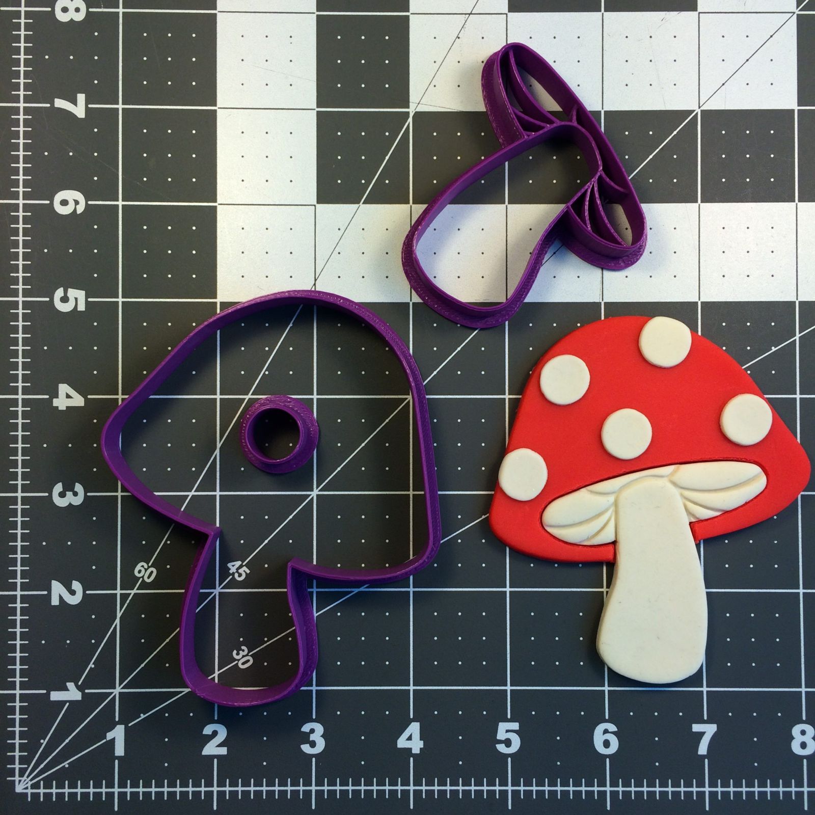 Mushroom Cookie Cutter Set