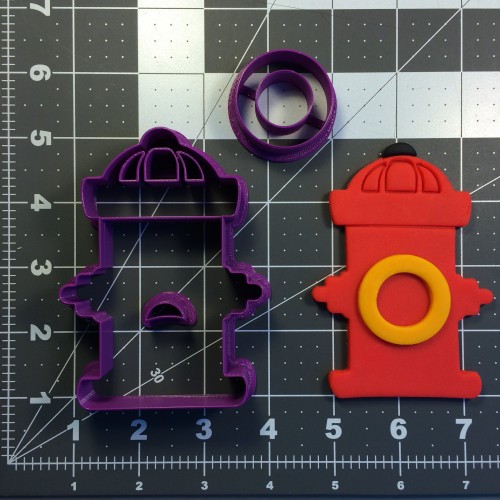 Fire Hydrant 101 Cookie Cutter Set