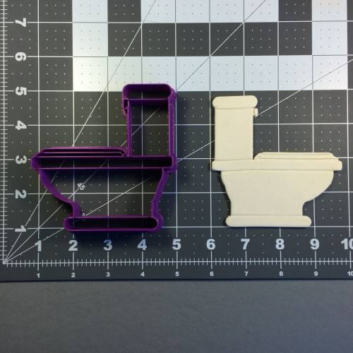Toilet 101 Cookie Cutter