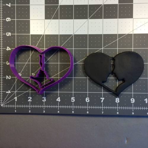 Heart Man and Woman Cookie Cutter