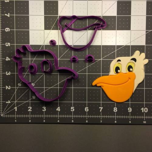 Pelican Face 100 Cookie Cutter Set