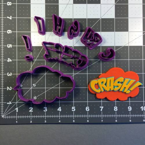 Sign Crash! 100 Cookie Cutter Set