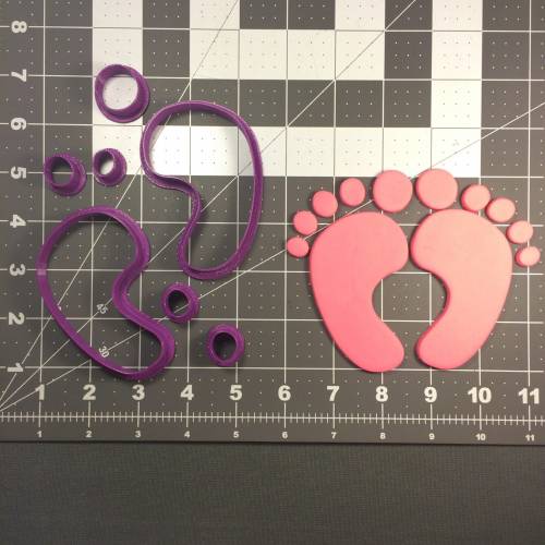 Baby Feet 101 Cookie Cutter Set