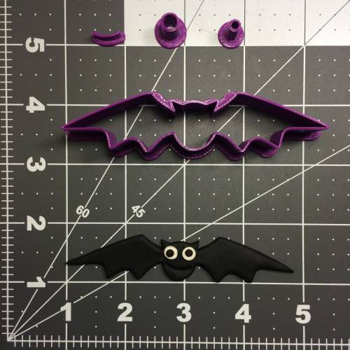 Bat 104 Cookie Cutter Set