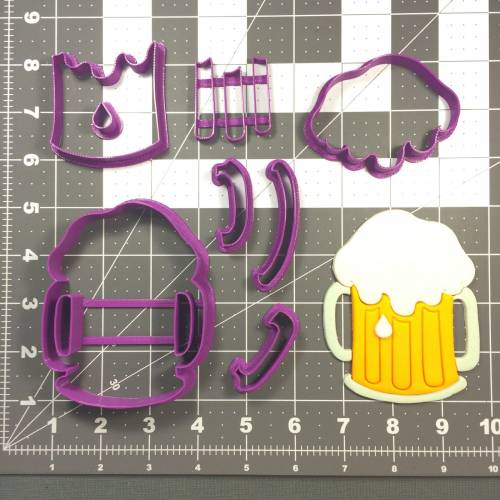 Beer Mug 101 Cookie Cutter Set