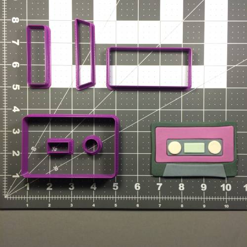 Cassette 266-B907 Cookie Cutter Set (4 inch)