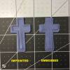 Cross 100 Cookie Cutter and Stamp written