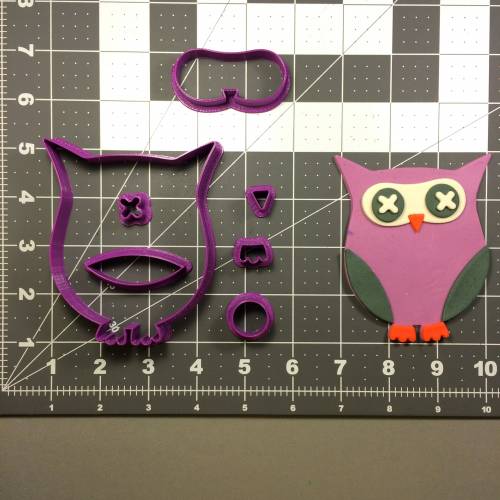 Halloween Owl 101 Cookie Cutter Set