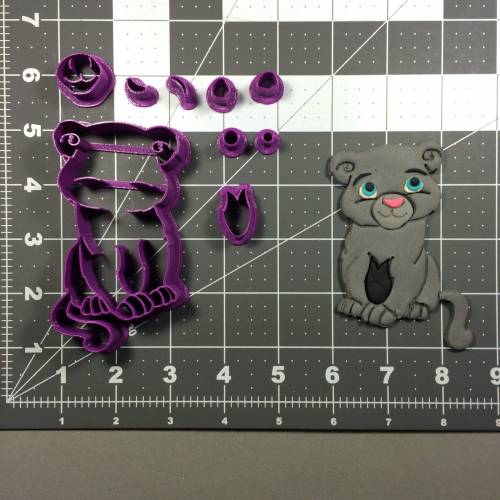 Panther Cute 102 Cookie Cutter Set