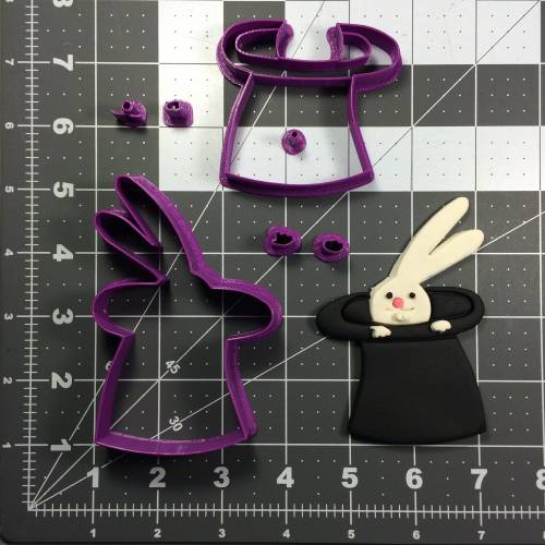 Rabbit in a Hat 101 Cookie Cutter Set