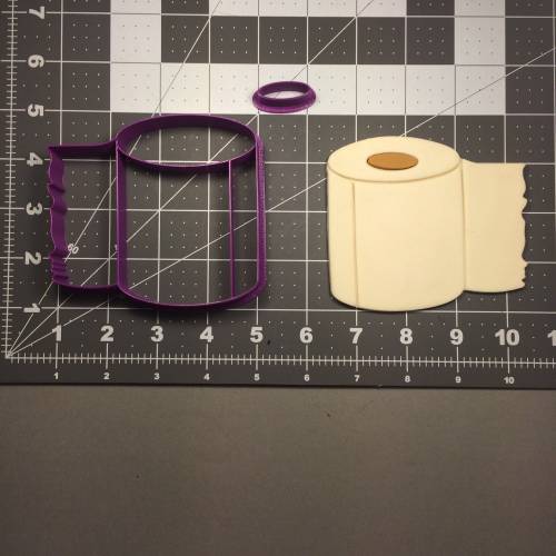 Toilet Paper 101 Cookie Cutter Set