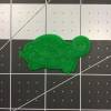 Turtle 100 Cookie Cutter and Stamp (imprinted 2)