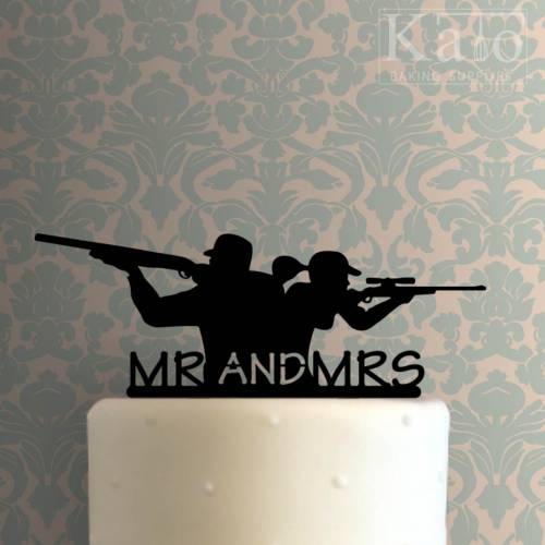 Mr. and Mrs. Cake Topper 102