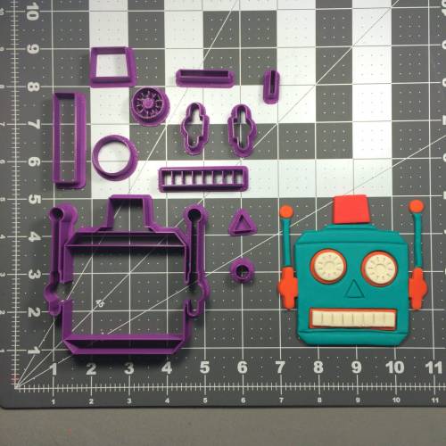 Robot 101 Cookie Cutter Set