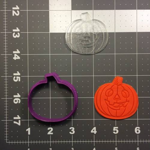 Pumpkin 101 Cookie Cutter and Stamp (embossed 1)
