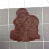 Santa 102 Cookie Cutter and Stamp (imprinted 2)