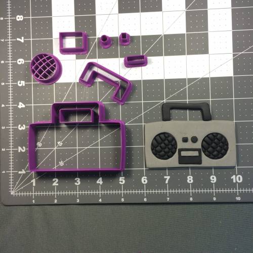 Boom Box 101 Cookie Cutter Set