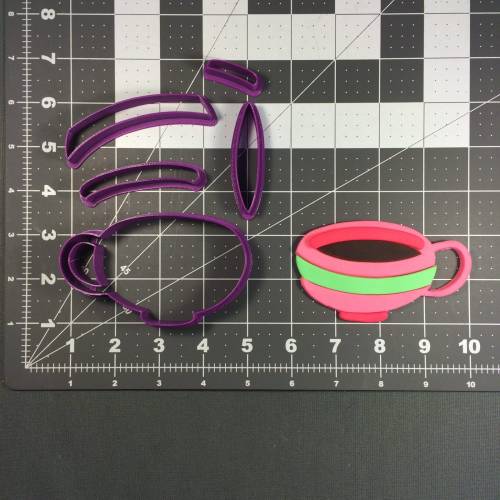 Tea Cup 101 Cookie Cutter Set