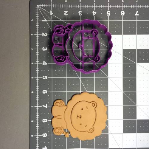 Baby Lion 101 Cookie Cutter