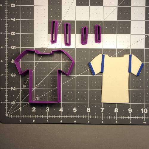 Football Jersey 100 Cookie Cutter Set