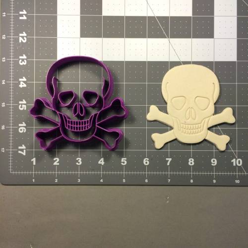 Crossbones 103 Cookie Cutter