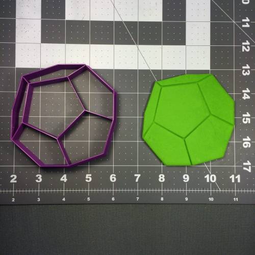 Dodecahedron 100 Cookie Cutter