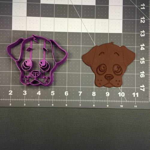 Dog Face 103 Cookie Cutter