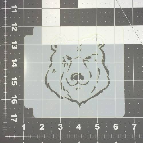 Bear Stencil 100