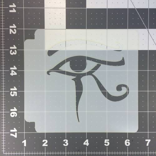 Egyptian Eye Horus Stencil 100