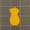 Pineapple 100 Cookie Cutter and Stamp (imprinted) (2)