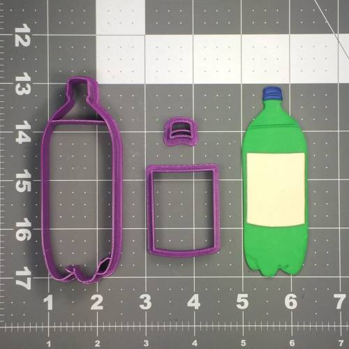 Soda Bottle 100 Cookie Cutter Set