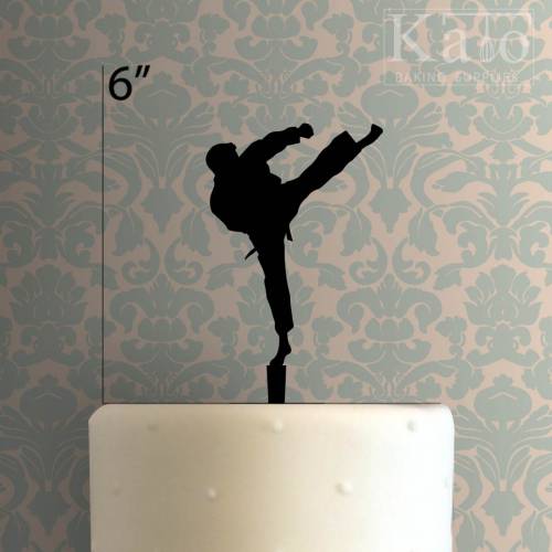 Karate Cake Topper 100