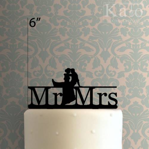 Mr and Mrs Cake Topper 111