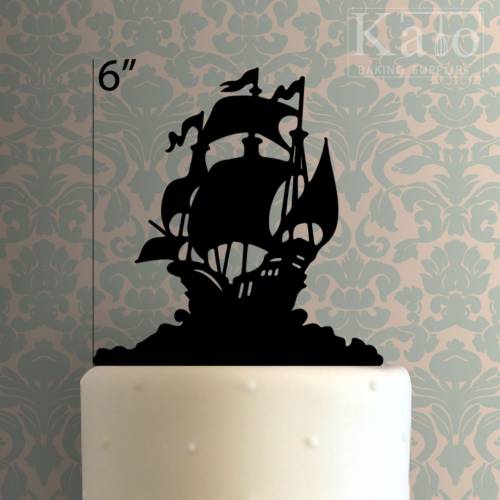 Pirate Ship Cake Topper 100