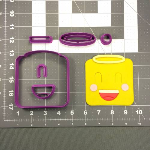Square Emoji 107 Cookie Cutter Set