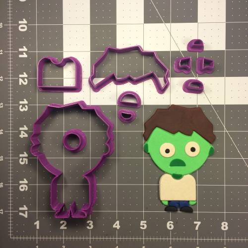 Zombie 100 Cookie Cutter Set