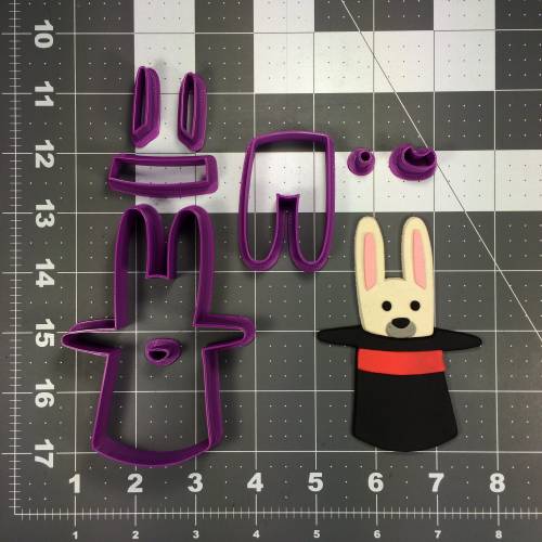 Bunny in a Hat 266-095 Cookie Cutter Set